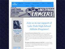 Tablet Screenshot of lphsboosters.org